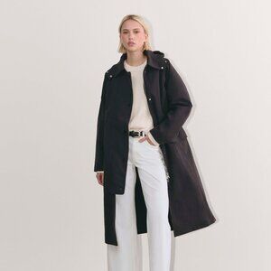 Everlane Women's Oversized Anorak Jacket in Black, New, Unworn Size M
